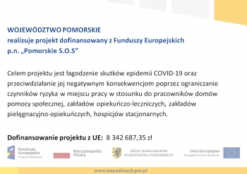 Grant dla bytowskiego Szpitala na wspieranie pracowników w walce z epidemią COVID-19 !