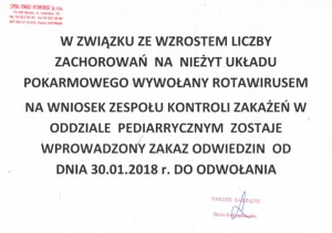 Zakaz odwiedzin